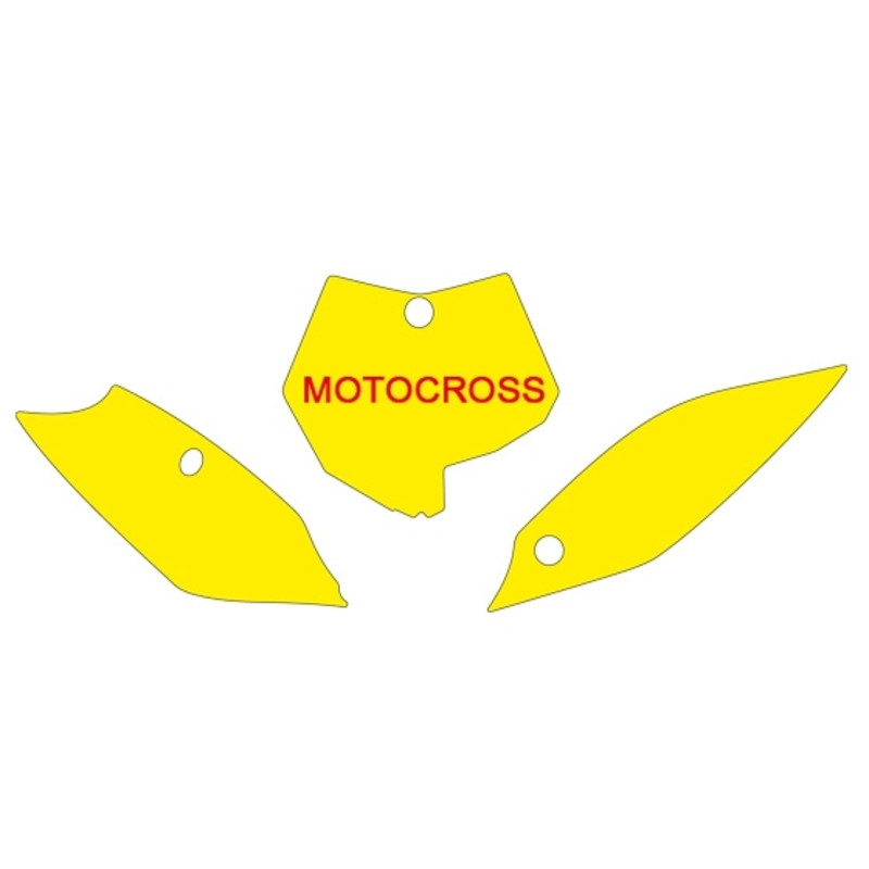 BLACKBIRD Startnummern-Hintergründe für KTM SX 85 2013-2017