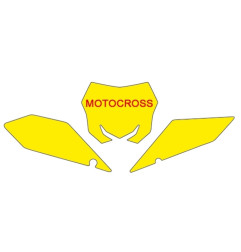 BLACKBIRD Plate para SUZUKI RMZ 250, RMZ 450 de 2018 a 2026