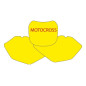 BLACKBIRD Plate Stickers blue para YAMAHA YZ 85 de 2002 a 2014
