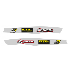 BLACKBIRD Swingarm Stickers-F for KTM SX 125, SX 150, SX 250, SXF 350, SXF 450 2023-2025