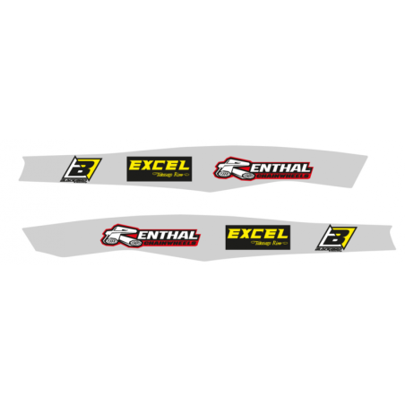 Stickers de bras oscillant BLACKBIRD-F pour KTM SX 125, SX 150, SX 250, SXF 350, SXF 450 de 2023 à 2025