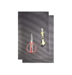 BLACKBIRD Crystall Adhesive Sheet Carbon Look