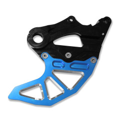 ART Rear Disc Protector Blue with Caliper Protection para SHERCO SEF 250, SEF 300, SEF 450, SER 250, SER 300 de 2014 a 2019