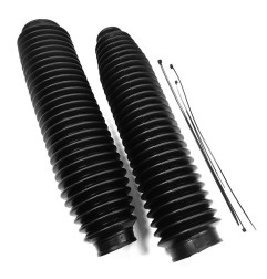 Fork boots POLISPORT 350mm Øhig 41mm Ølow 58mm black
