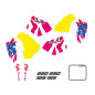 Kit déco complet TECNOSEL OEM pour SUZUKI RM 125, RM 250 de 1989 à 1992 Kit déco complet TECNOSEL OEM pour SUZUKI RM 125, RM 250 de 1989 à 1992