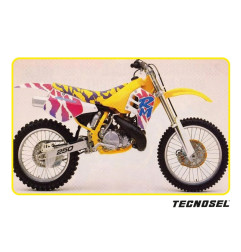 TECNOSEL Complet Set OEM for SUZUKI RM 125, RM 250 1989-1992