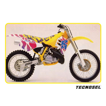 TECNOSEL Complet Set OEM for SUZUKI RM 125, RM 250 1989-1992