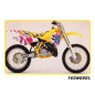 TECNOSEL Complet Set OEM für SUZUKI RM 125, RM 250 1989-1992