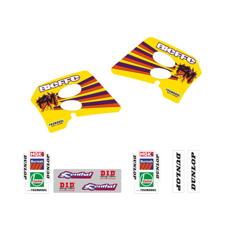 TECNOSEL Complet Set Team for SUZUKI RM 125, RM 250 1993-1995