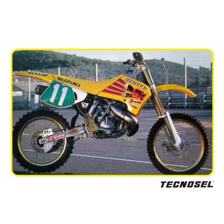 TECNOSEL Complet Set Team for SUZUKI RM 125, RM 250 1993-1995