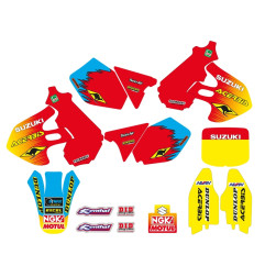 TECNOSEL Complet Set Team for SUZUKI RM 125, RM 250 1999-2000