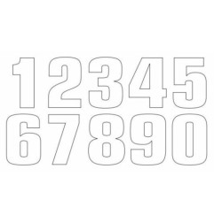 TECNOSEL Race Number - 50V02/10/