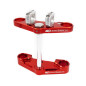 S3 Triple Clamp Ø39mm Red Pro Tech Fork para GAS GAS PAMPERA 125, TXT 125, TXT 250, TXT 280, TXT 300 de 2002 a 2023