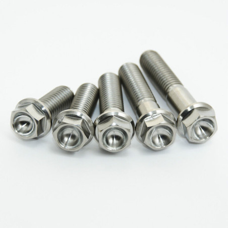 Juego de tornillos de titanio SCAR M8x30 por 2 para KTM SX 50, HUSQVARNA FC 250, GAS GAS EC 300 y SHERCO SE 125 de 2003 a 2027