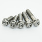 SCAR Titanium Screw Kit M8x45 By 4 for HONDA CRF 450, CRF 450 X, KAWASAKI KX 250, KXF 250 and SUZUKI DRZ 400, RMZ 250 2000-2027
