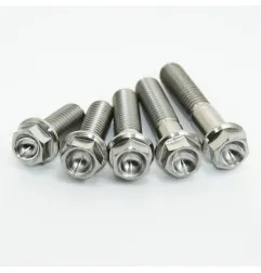 Juego de tornillos de titanio SCAR M8x25 por 4 para KTM SXF 450, HUSQVARNA FC 250, GAS GAS EC 300 y SHERCO SEF 250
