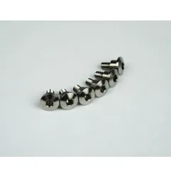 Juego de tornillos de titanio SCAR M6x14 por 6 para YAMAHA YZ 125, YZ 250, YZ 250 X, YZF 250, YZF 450 de 2008 a 2027