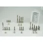 SCAR Engine Screw Kit Titanium 47 Screws für KAWASAKI KX 450, KX 450 X, KXF 450 2019-2027