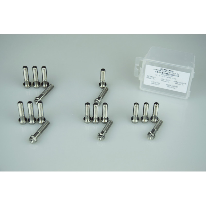 SCAR Front End Schrauben-Kit Titanium 18 Schrauben für HONDA CR 125, CR 250 2002-2007