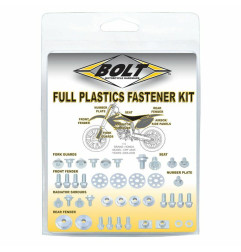 Kit de tornillería de plásticos BOLT inox para HONDA CRF 250, CRF 250 X, CRF 450, CRF 450 RX ENDURO, CRF 450 X de 2004 a 2018