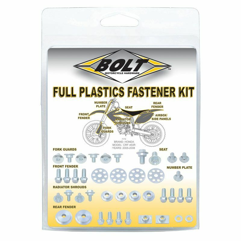BOLT Schraubensatz Verkleidung Edelstahl für HONDA CRF 250, CRF 250 RX ENDURO, CRF 450, CRF 450 RX ENDURO 2009-2021