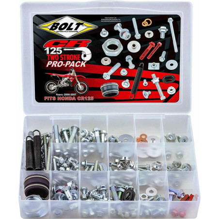 Pack visserie BOLT pour HONDA CR 125 de 2000 à 2007