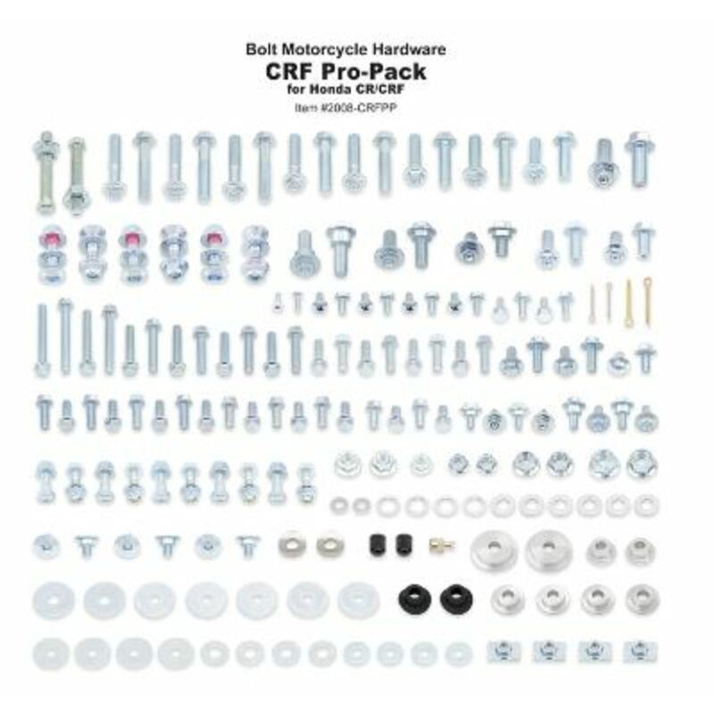 Pro Pack BOLT -F pour HONDA CR 125, CRF 250, CRF 250 X, CRF 450, CRF 450 X de 2000 à 2021