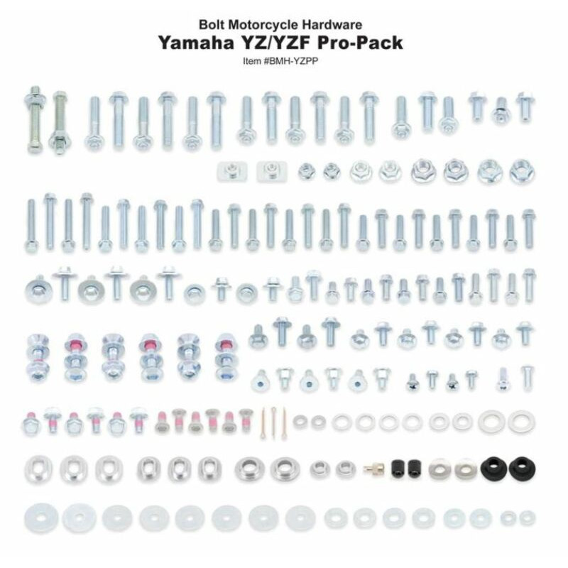 Kit de tornillería BOLT-F para YAMAHA WRF 250, WRF 450, YZ 125, YZF 250, YZF 450 y FANTIC XEF 250, XXF 250 de 2014 a 2024 Kit de tornillería BOLT-F para YAMAHA WRF 250, WRF 450, YZ 125, YZF 250, YZF 450 y FANTIC XEF 250, XXF 250 de 2014 a 2024