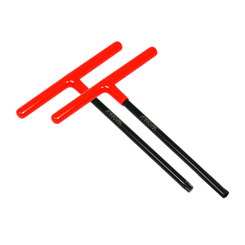 Jeu de clés en T RFX Pro Series empreinte standard avec poignée en caoutchouc - 6 mm/T45 - noir/orange
