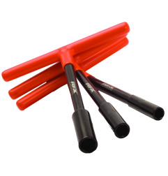 RFX Pro Series Satz T-Innensechskant Standardlänge mit Gummigriff 8mm/10mm/12mm - schwarz/orange