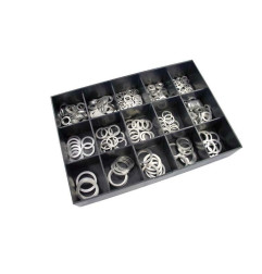 TECNIUM Aluminium Washers Set 400 pieces