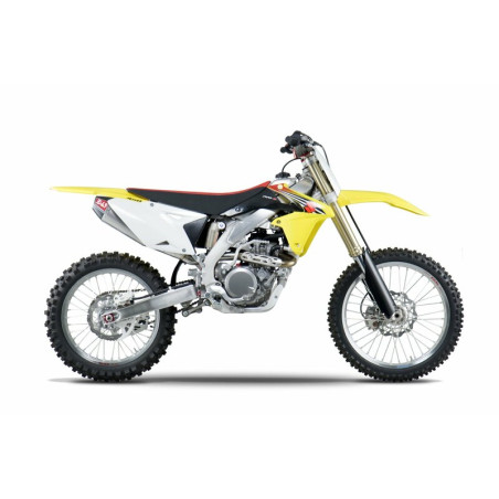 Silencioso YOSHIMURA Race con tobera de aluminio para escape RS-4 para SUZUKI RMZ 450 de 2008 a 2017
