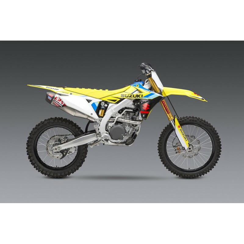 Ligne complète YOSHIMURA RS-12 Signature Serie pour SUZUKI RMZ 450 de 2018 à 2023 Ligne complète YOSHIMURA RS-12 Signature Serie pour SUZUKI RMZ 450 de 2018 à 2023