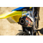 Linea completa escape YOSHIMURA RS-12 Signature inox/silencioso alu/tapa carbono para SUZUKI RMZ 450 de 2018 a 2023