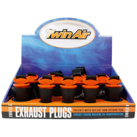Pack tapones de escape TWIN AIR Fast Fit 2T (5 uds) y 4T (6 uds)