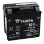 Batería YUASA W/C activada de fábrica sin mantenimiento - (FA) para KTM EXC 250, BETA RR 125, POLARIS OUTLAW 50 y HONDA CRF 230