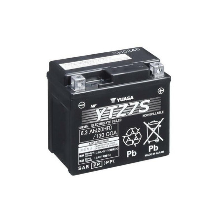 YUASA W/C Battery Maintenance Free Factory Activated for HUSQVARNA WR 250, YAMAHA WRF 450, GAS GAS EC 250 and HUSABERG FE 650