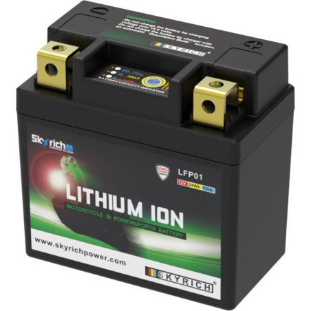 SKYRICH Lithium-Ionen-Batterie für HONDA CRF 250, CRF 450, HUSQVARNA FC 450, FR 450 RALLY und KTM RALLY 450, SX 250 1990-2022