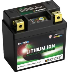 SKYRICH Battery Lithium-Ion for HONDA CRF 250, CRF 450, HUSQVARNA FC 450, FR 450 RALLY and KTM RALLY 450, SX 250 1990-2022