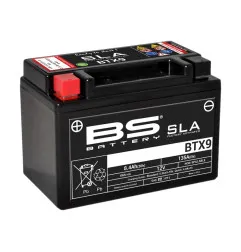 BS BATTERY SLA Battery Maintenance Free Factory Activated - BTX9 for HONDA, SUZUKI, KTM and POLARIS 1988-2026