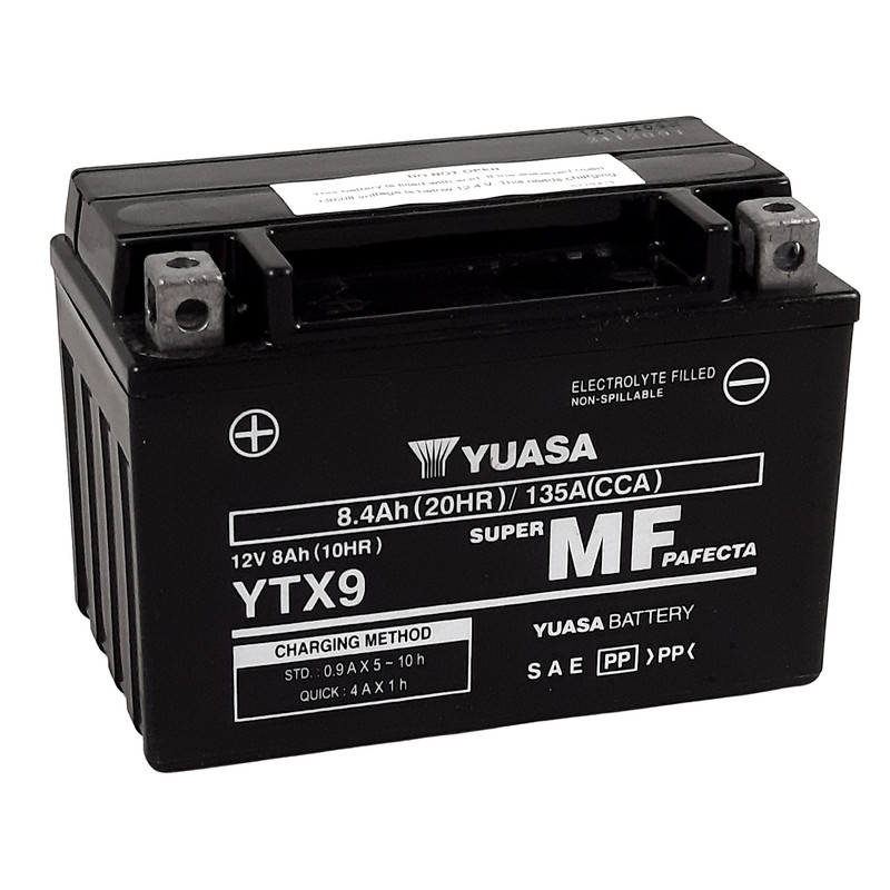 YUASA W/C Battery Maintenance Free Factory Activated - FA for HONDA, SUZUKI, KTM and POLARIS 1988-2026