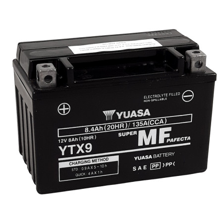 YUASA W/C Battery Maintenance Free Factory Activated - FA for HONDA, SUZUKI, KTM and POLARIS 1988-2026