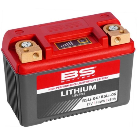 BS BATTERY Battery Lithium-Ion - BSLI-04/06 for APRILIA, CF MOTO, CAN-AM and ARCTIC CAT 2001-2026
