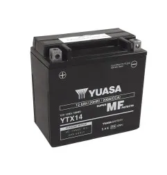 YUASA W/C Battery Maintenance Free Factory Activated - FA for HONDA, KAWASAKI, SUZUKI and HUSQVARNA 1979-2025