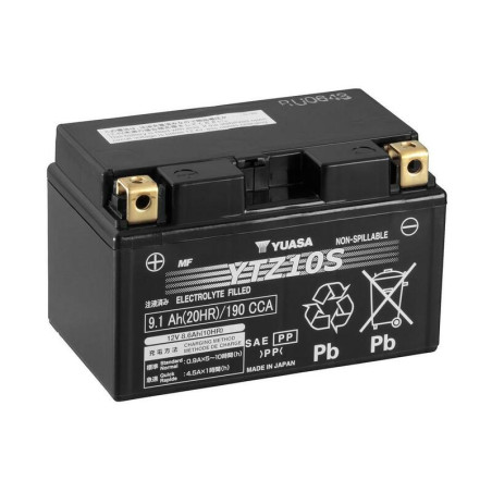 YUASA battery Wet Charged (cargada y activada) para KTM, HUSQVARNA, GAS GAS y YAMAHA de 1988 a 2026