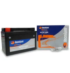 Batería TECNIUM activada de fábrica BTZ14S (FA) para KTM, CF MOTO, HONDA y SUZUKI de 1993 a 2025