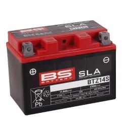 BS BATTERY SLA Battery Maintenance Free Factory Activated - BTZ14S for KTM, CF MOTO, BENELLI and SUZUKI 2002-2026