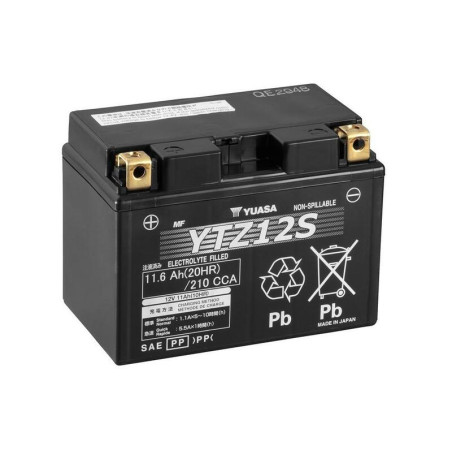 YUASA W/C Battery Maintenance Free Factory Activated for KTM RALLY 690 and APRILIA TUAREG 660 2007-2024