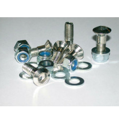 Verstärkte Schrauben M8X1.00 30mm lang (Beutel mit 6 Schrauben + Muttern) BIHR