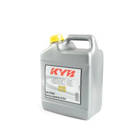 Aceite de amortiguador K2C KYB 5L KAYABA para KTM EXC 250, YAMAHA YZ 85, HUSQVARNA FC 250 y BETA RX 300 de 2001 a 2027